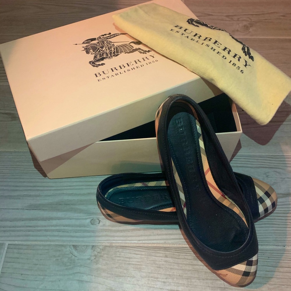 BURBERRY | Leather Ballerinas